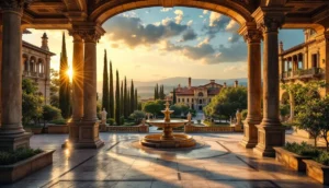 European classic villa design elements